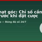Kèo phạt góc: Chỉ số cần xem trước khi đặt cược