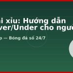Kèo tài xỉu: Hướng dẫn đọc Over/Under cho người mới